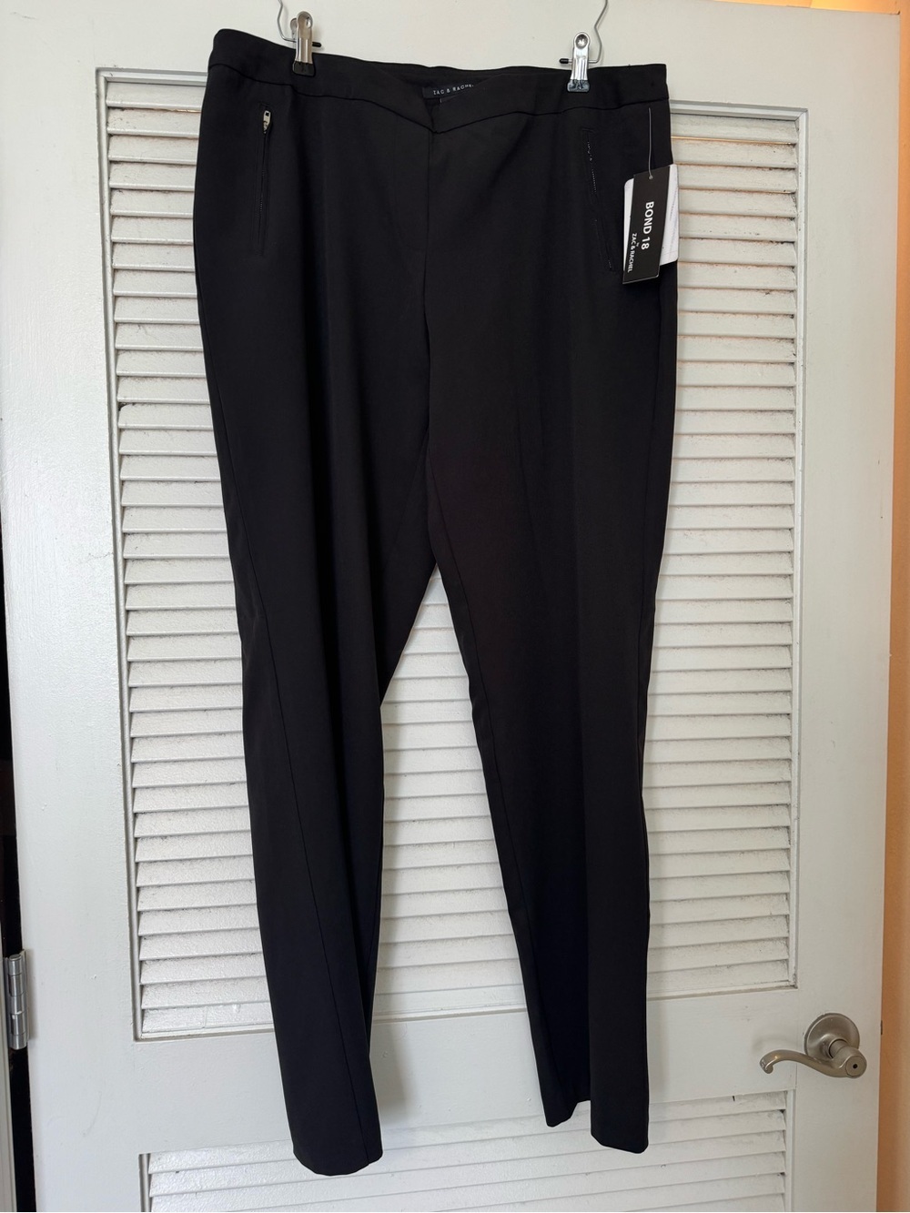 Zac & Rachel Black Straight Leg Pants